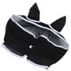 thumbnail image 3 of Máscara para moscas de caballo, transpirable, cómoda, suave, diseño de malla fina, máscara facial para caballo, suministros para caballos con orejas, color negro, 3 of 15