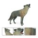 thumbnail image 3 of Figura de plástico realista de animales salvajes, artesanía para césped, paisaje, patio trasero, E65D, 3 of 3