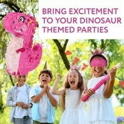 Pink Dinosaur Pinata for Jurassic Size Fun at Parties and Celebrations