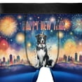 thumbnail image 4 of Happy New Year with Border Collie Fireworks Holiday Xmas Winter 2025 All Over Print Boxer Briefs Underwear for Men Dad Borders Dog Lovers Gifts Idea - 00025, 4 of 6