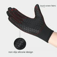 thumbnail image 4 of Winter Gloves Touch Screen Riding Motorcycle Sliding Waterproof Sports Gloves With Fleece, 4 of 10