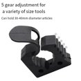 thumbnail image 4 of 4pcs Shovel Holder Mount For 1-1/7in To 1-4/9in Diameter Tools Equipment, Roof Rack Mount For Rv Van Trucks Boat Train, 4 of 5
