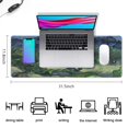thumbnail image 5 of Forest At Night&nbsp;mousepad Gamingwaterproofno Slip&nbsp;for Office Home Work GamingmousepadsRubber Base Mousepad with Stitched Edges 31.5x11.8inches, 5 of 7
