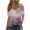 Multicolor#14, variant on cocolona Womens Summer Cold Shoulder Tops 2025 V Neck Short Sleeve Floral Print T-shirts Fashion Casual Loose Blouse Shirts