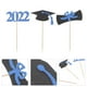 thumbnail image 3 of EeaseMX 24 piezas de palillos para tartas, adornos de papel para tartas, decoraciones para fiestas de graduación, 3 of 7