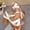 White, variant on Women's Fish Mouth Sandals, Thick Heel Fashionable Summer Solid Color Fish Mouth Plus Size Sandals Red
