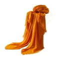 thumbnail image 2 of Lepsheexh Womens Scarf Solid Thin Trendy Long Scarf Comfortable Sun Block Cape for Hot Summer And Cool Air Condition Rooms, 2 of 3