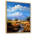 thumbnail image 2 of Designart "African Mountain Summits" African Floater Framed Canvas Print, 2 of 7