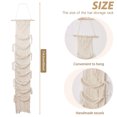 thumbnail image 3 of Livhil Boho Hat Rack for the Wall, Macrame Hat Hanger for Baseball Caps Organizer, Bohemian Hat Holder for Hanging Decoration and Display, 3 of 7