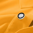 thumbnail image 4 of YLSDY Golf Button Collared Shirts for Men Multipacks Quick Dry Short Sleeve Collared Shirt Slim Fit Casual Button Collareds Shirt Yellow XXL, 4 of 7