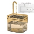 thumbnail image 4 of Cat Water Fountain Pet Water Feeder USB 5 Volts Electric Water Dispenser 0.4 Gallon, 4 of 9