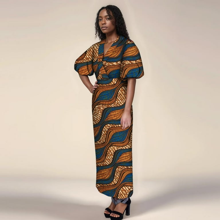 dashiki bodycon dress HDAfricanDress African Dresses Women 2 PCS Bodycon Dress – hdafricandress