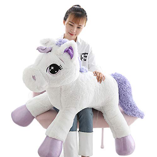 Sofipal Giant Unicorn Stuffed Animal Toys,Soft Large Unicorns Plush Pillow Cushion For Birthday