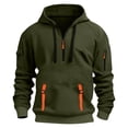thumbnail image 1 of pstuiky camisas de manga larga para hombre, Sudadera deportiva informal con capucha y mangas largas para hombre Tops de hombre xxxl, 1 of 6