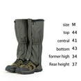 thumbnail image 5 of Adjustable Snow Boot Gaiters Waterproof Hiking Leg Gaiters Outdoor Shoe Gaiters for Men Women Leg Warmer Shoes Cover, 5 of 11