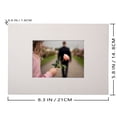 thumbnail image 4 of 7 Inch IPS Video Greeting Card with Linen Cover and 5" Photo Window, 4GB Memory, 1500mAh Rechargeable Battery, Type-C USB, Writable Inner Page for Weddings, Birthdays, and Anniversaries, 4 of 7