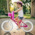 thumbnail image 2 of Gymax 18 Inch Kid's Bike Children's Bicycle w/ Removable Training Wheels Adjustable Seat, 2 of 10