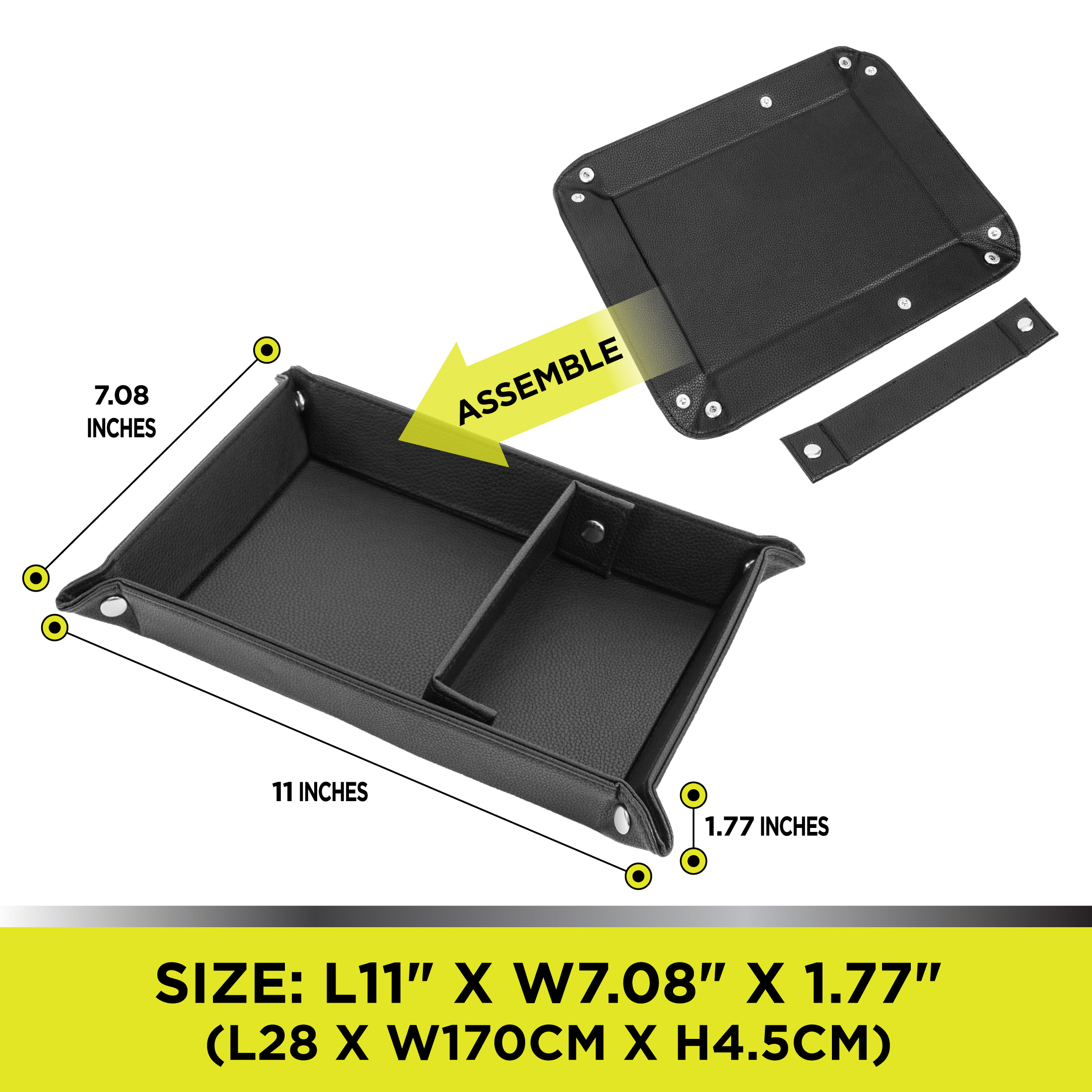 Auto Drive Armrest Valet Organizer Tray photo 2