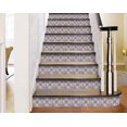 thumbnail image 2 of HomeRoots 400220 4 x 4 in. Blue Taupe Nova Removable Peel & Stick Tiles, 2 of 5
