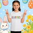thumbnail image 2 of shoper Toddler Girl Shirts Round Neck Short-Sleeve T-Shirt Fashion Casual Funny Tees Shirts for Teen Kids, 2 of 6