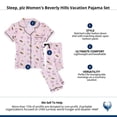 thumbnail image 7 of Sleep, plz  Beverly Hills Vacation Pajama Set (Women), 7 of 7