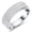 24 Moissanite White Gold Plated, variant on Mens Moissanite Wedding Ring 88 Round Cut 4 Rows 925 Sterling Silver Promise Engagement Band Size 9