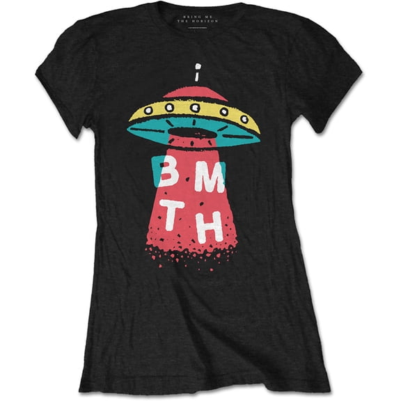 Bring Me The Horizon Ladies T-Shirt: Alien (Large)