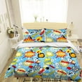 thumbnail image 3 of 3D Cartoon Boxing Fight Quilt Cover Set Bedding Set Duvet Cover Pillowcases 55, 3 of 3