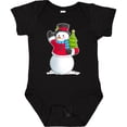 thumbnail image 3 of Inktastic Snowman Holding Christmas Tree Boys or Girls Baby Bodysuit, 3 of 5