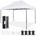 thumbnail image 6 of Yaheetech 15x10ft Commercial Canopy Outdoor Tent Metal Frame Canopy for Commercial Market Party, White, 6 of 15