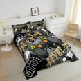 thumbnail image 4 of Game Console Comforter Set Gaming Bedding Full Geometric Bedding Comforter Sets Video Games Gamer Duvet Insert for Teen Game Room Decor Quilt, 4 of 7