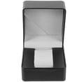 thumbnail image 4 of Miangastore Black PU Leather Watch Display Case for Storage Use with Reasonable Slots Design 10.5 x 8.5 x 3 inches, 4 of 8