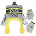thumbnail image 1 of Girls and Boys Hat & Gloves Set / Cold-Weather Beanie & Gloves for Ages 4-7, 1 of 3