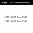 thumbnail image 3 of MAX Advanced Brakes - Front Brake Kit For 2019-2023 Ram 2500| Carbon Ceramic Brake Pad and Rotor Kit| Drilled Slotted Brake Rotors, 3 of 10