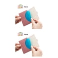 thumbnail image 1 of Seitruly Paquete de 50 hojas de papel secantes absorbentes de aceite portátiles para mujer, papel de limpieza de maquillaje de belleza Type4 NO4, 1 of 6