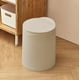 thumbnail image 5 of Cubo de basura, bote de basura, botes de basura domésticos, cocina, sala de estar, baño, oficina, tipo prensa, con tapa, cubo doble con cestos para periódicos, botes de basura domésticos grandes, 5 of 6