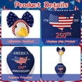 thumbnail image 5 of 2026 New 4th of July Porch Goose Outfits Set for 23'' Lawn Goose Clothes Patriotic Yard Goose Costume for 250th Anniversary America Independence US Memorial Day Goose Outfit 1SET, 5 of 6