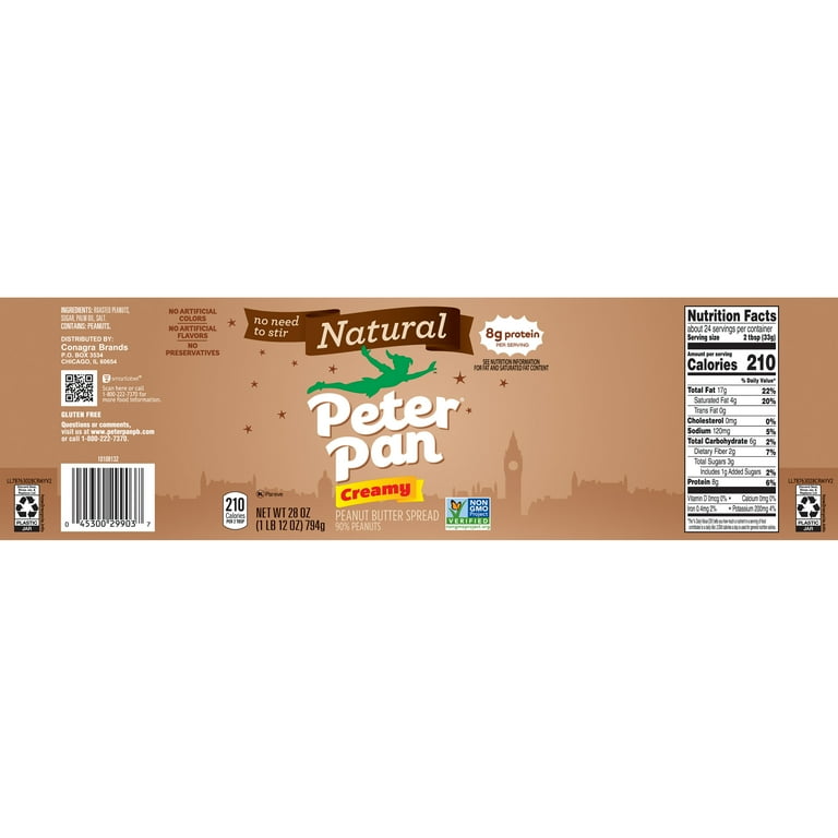 Peter Pan Whipped Peanut Butter, Creamy Peanut Butter, 13, 41 OFF
