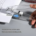 thumbnail image 6 of Handheld Stapler 25 Sheets Capacity Clear Acrylic Stapler for Takeout Packaging, 6 of 7