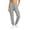 Gray, variant on Admvng Womens Pants Cuffed Hem Drawstring Elastic Waist Casual Full Length Trousers with Pockets