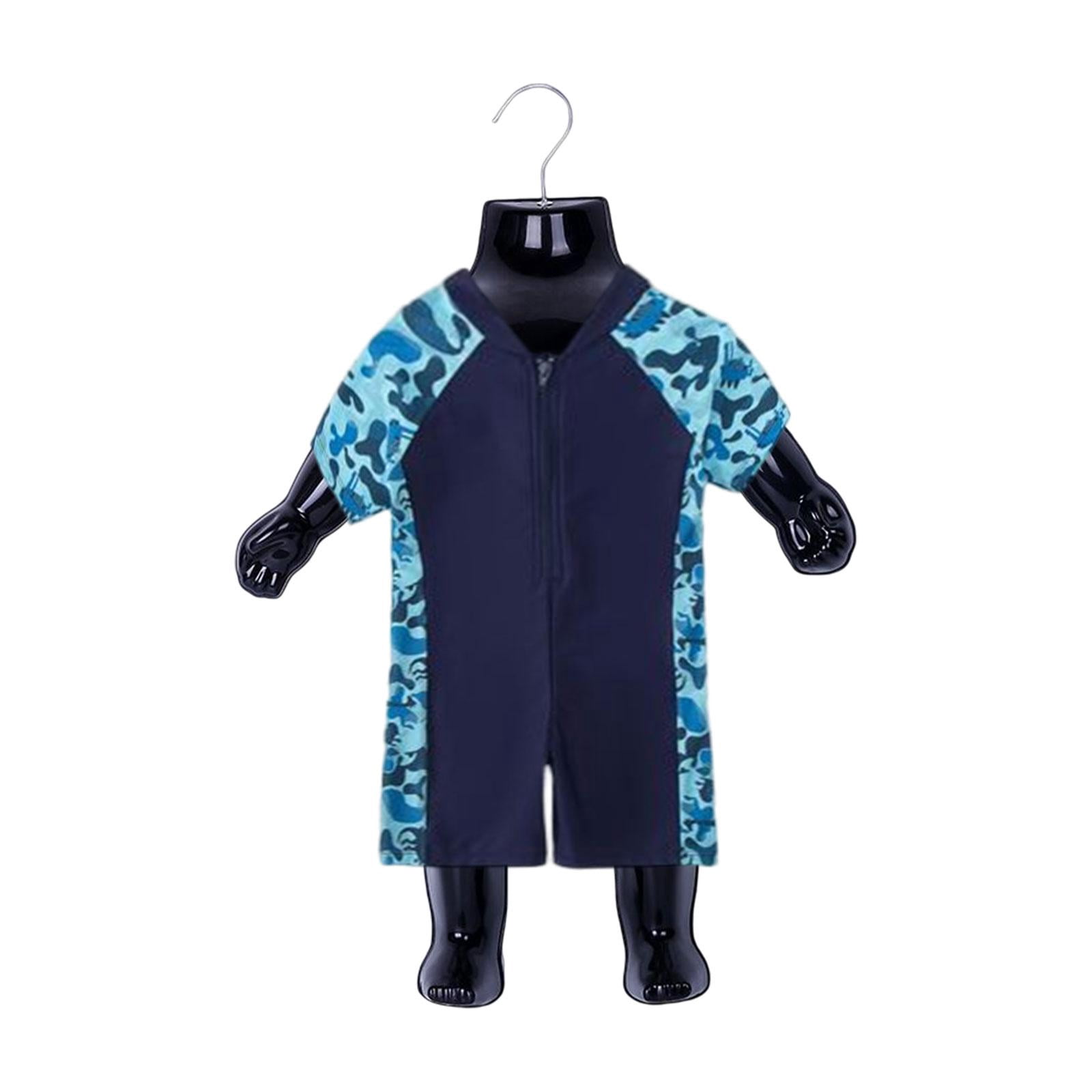 Zxpjkyu Kids Mannequin Clothes Pant Display 21.65" Height Kid Dress Form Black