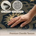 thumbnail image 6 of ODIKA 8'x10' Washable Area Rug Non-Slip Chair-Friendly Mat Gothic Star Frame Snake Intertwined Celestial Artwork Vintage Style for Dining Room, Large Office, Lounge, 6 of 7