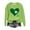 Green, variant on St. Patricks Day Shirts for Women Cute Love Heart Print Tops Long Sleeve Casual Pullover Shirts Shamrock Crewneck Sweatshirt