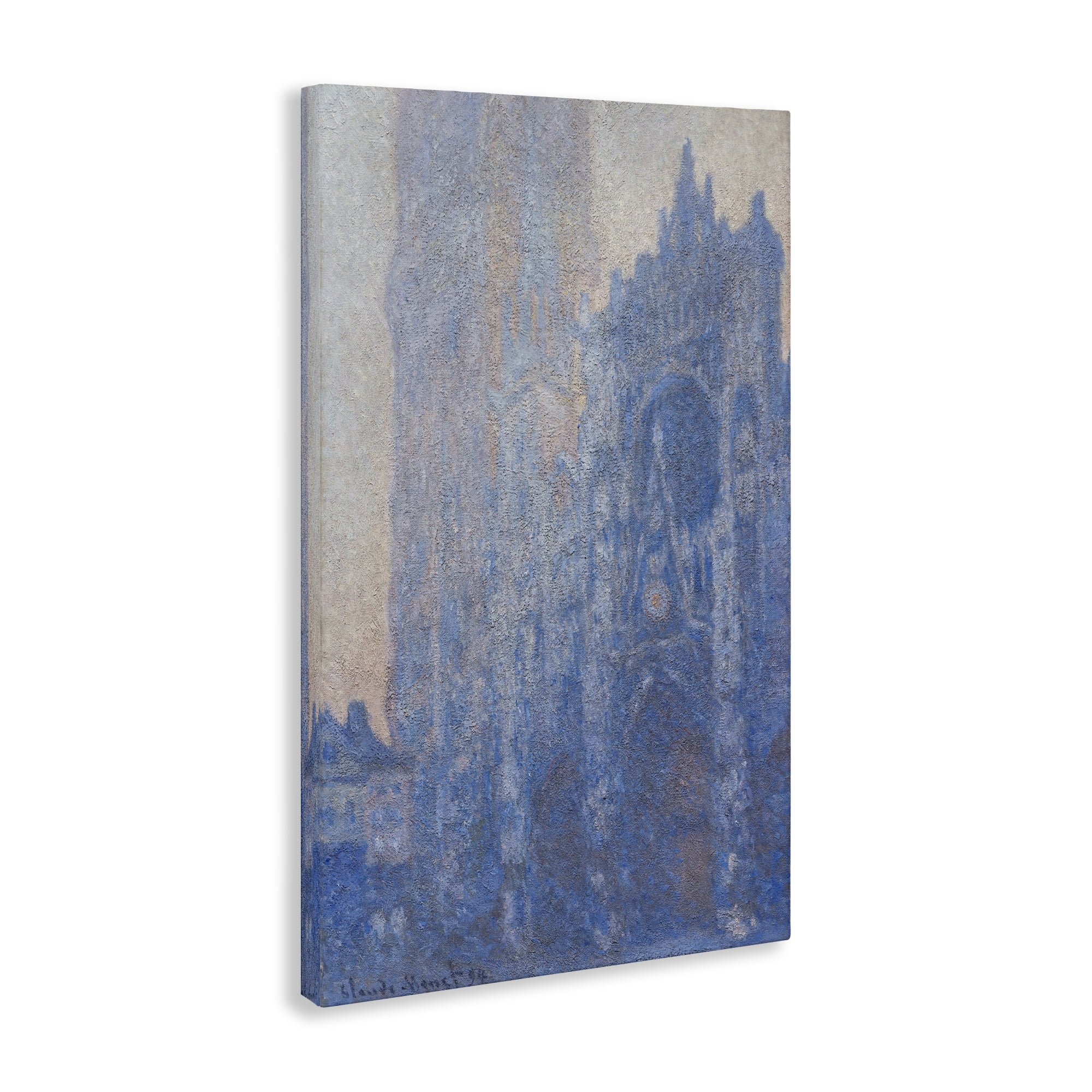 Stupell Industries Classic Cathedral Façade Buildings & Architecture Painting Wrapped Canvas Art Print Wall Art, 20 x 30