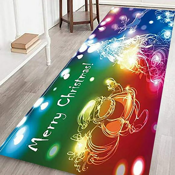 Soldes de Liquidation Tapis Joyeux Noël Tapis Joyeux Noël Paillassons de Bienvenue Intérieur Maison Tapis Déco