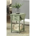 thumbnail image 5 of Bowery Hill Wood Drop-Leaf Side Table in Antique Gray Finish, 5 of 6