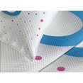 thumbnail image 4 of Ambesonne Party Quilted Bedspread Set 3 Pcs, Rain with Polka Dots, Queen Size, Multicolor, 4 of 5