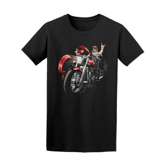 Elder Chopper Biker Tee Men's -Image by Shutterstock