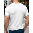 thumbnail image 2 of Men's Graphic Tees Cool Lightweight Fitted Printed Design T-Shirts White 3XL, 2 of 6