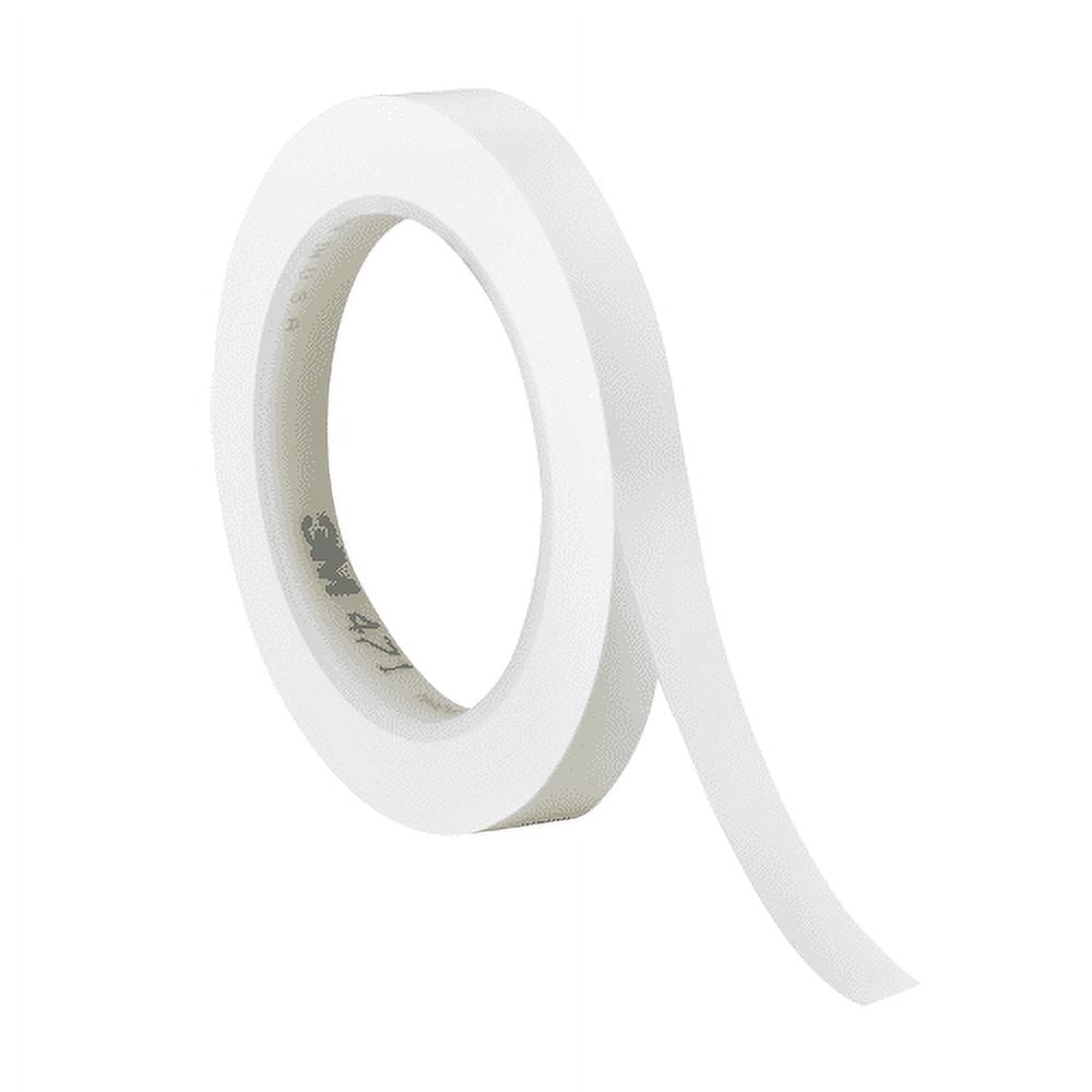 3M™ 471 Vinyl Tape, 3" Core, 0.25" x 36 Yd., White, Case Of 3